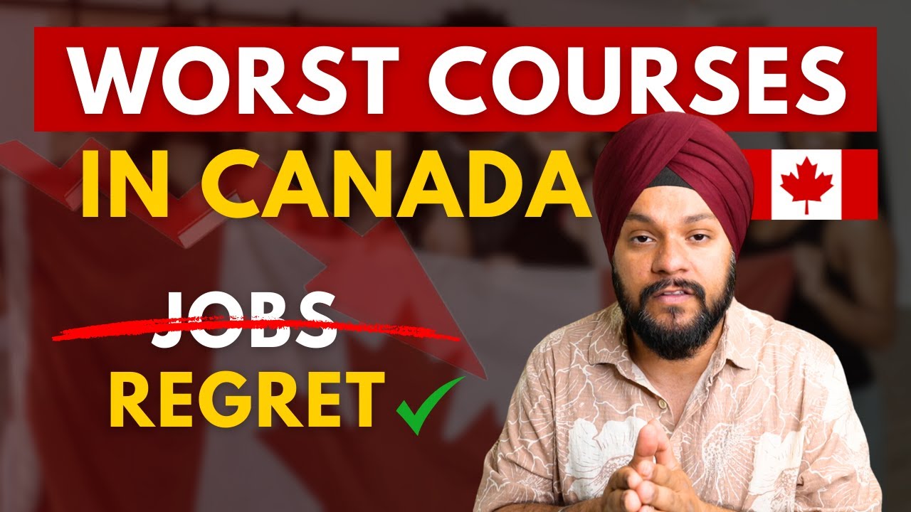 🚨 DO NOT TAKE THESE COURSES IN CANADA 2024 | Worst Courses to Study in Canadaz