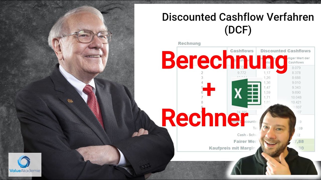 DCF Verfahren erklärt - Berechnung, Beispiel und Excel-Rechner