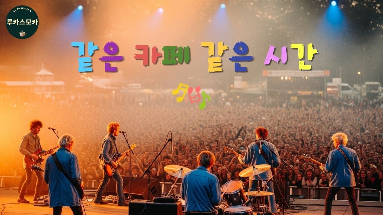 같은 카페 같은 시간 | 감성·자연 | 루카스모카 #카페감성 #고독 #브릿록 #어쿠스틱 #도시의밤 #외로움