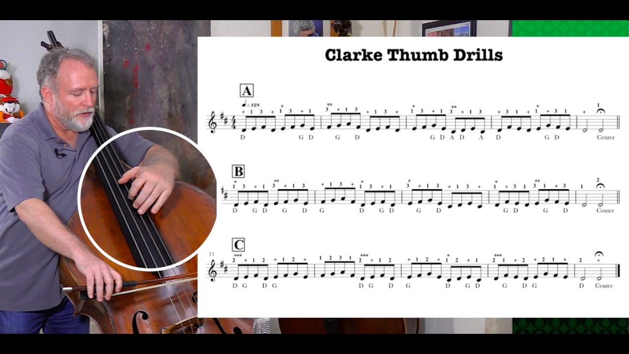 Incredibly Useful Exercises, CLARKE THUMB DRILLS