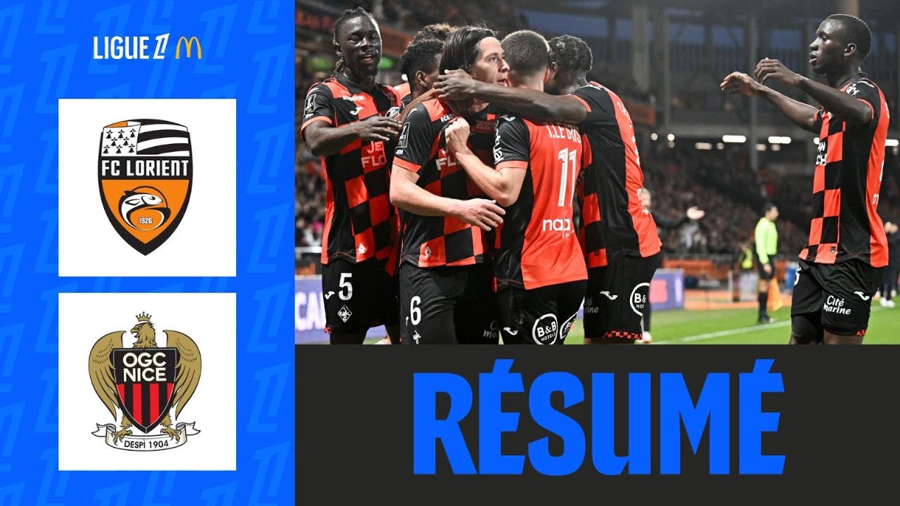 Soumano marque un DOUBLÉ, Lorient ENFONCE Nice | 14ème journée - Ligue 1 McDonald's 25/26
