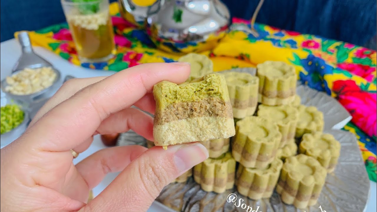 غريبة بريستيج حصريا بثلاث طبقات فستق بوفريوة حمص  كل اسرار نجاحها 💯🇹🇳 Ghrayba Prestige