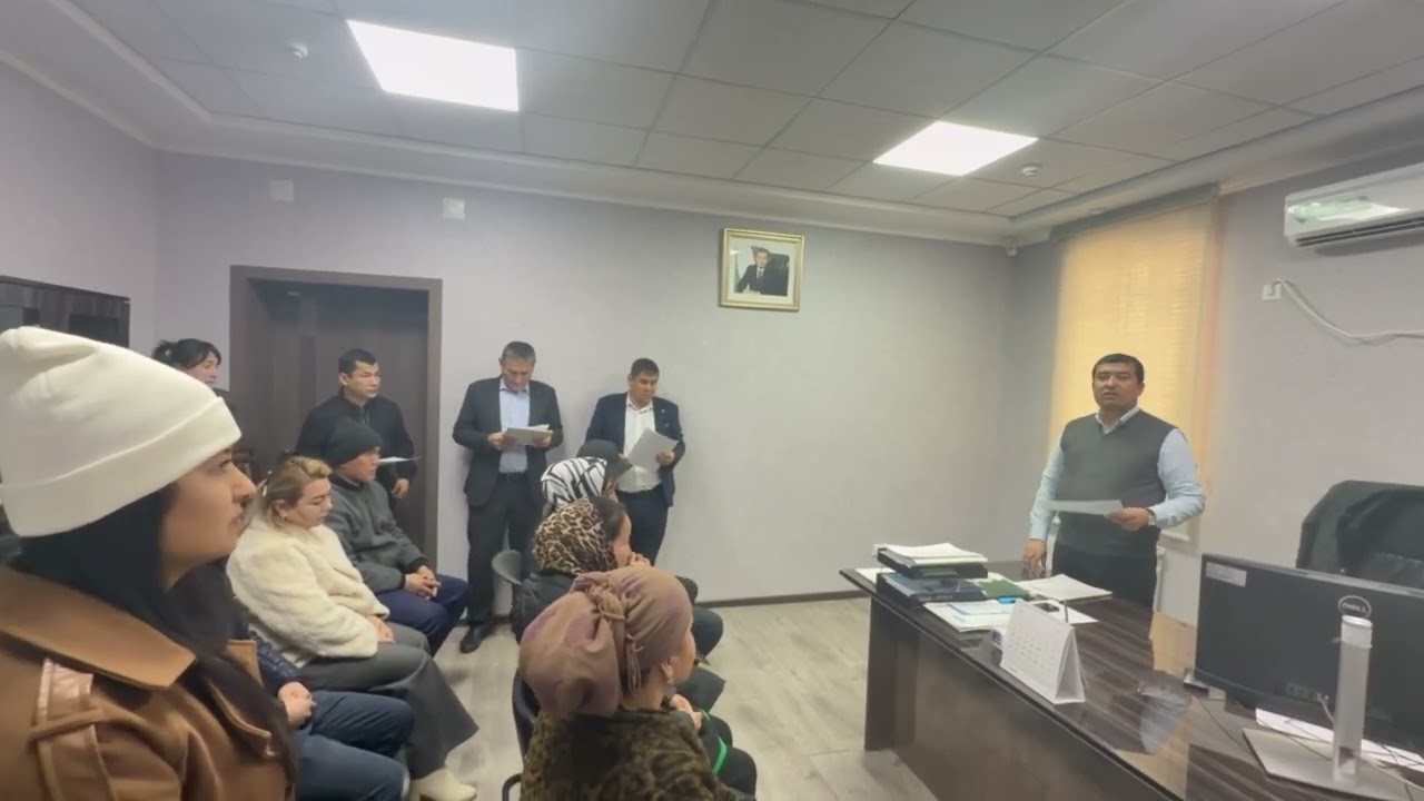 27.01.2026 yilda Agrobank ATB Termiz filialida fuqarolar va tadbirkorlar uchrashuvi o'tkazildi