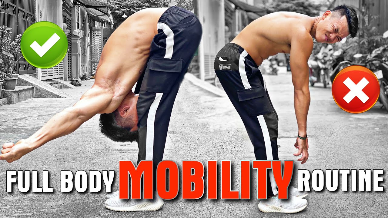 10min Mobility Routine (Fullbody) - 10p mỗi ngày giúp cơ thể linh hoạt dẻo dai - Làng Hoa Workout.