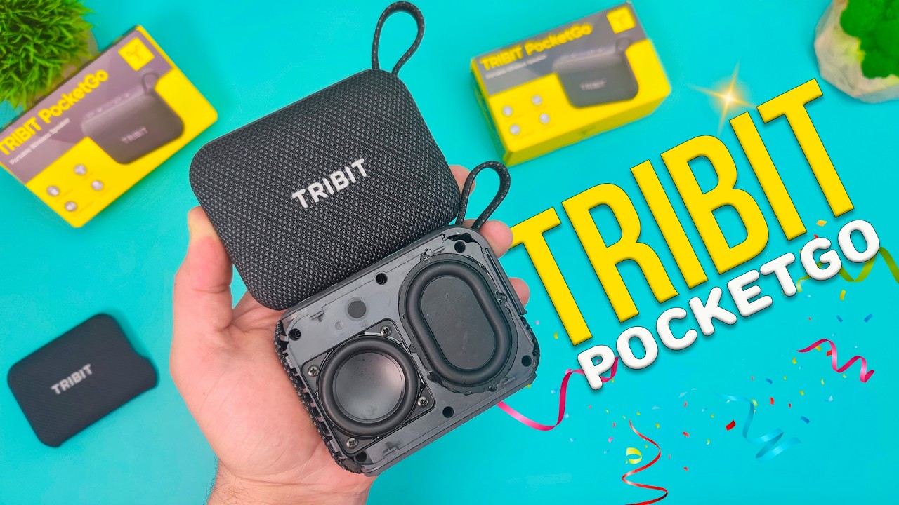 МАЛЕНЬКАЯ, но Очень СЕРЬЁЗНАЯ Колонка - Tribit PocketGo с Защитой по стандарту MIL-STD-810H и IP68 !