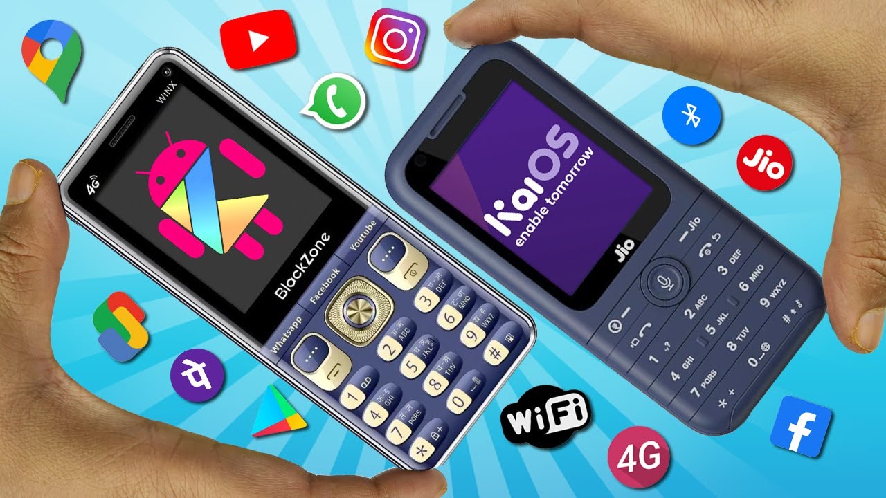 JioPhone Prima vs BlackZone Winx 4G Feature Phones Comparison