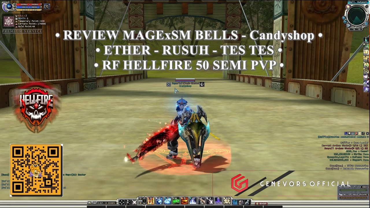 &bull; REVIEW MAGExSM BELLATO - Candyshop &bull; ETHER - RUSUH - TES TES &bull; RF HELLFIRE 50 SEMI PVP &bull;