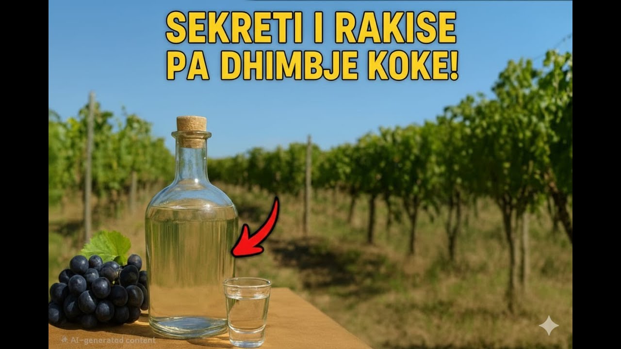 Sekreti i rakisë që nuk të jep dhimbje koke! Si kultivohet kjo pije në Zabërzan| Vlog në Dritare