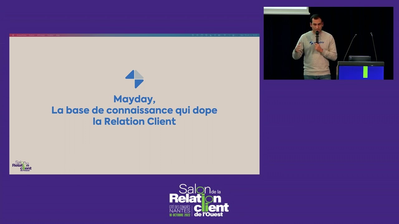 [Pitch démo] Mayday - Dopez votre service client grâce au Knowledge Management