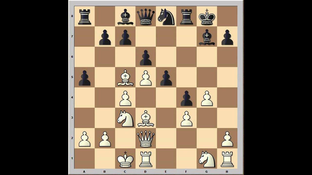 King's Indian: Samisch Variation: Mikhail Tal vs Mogrev