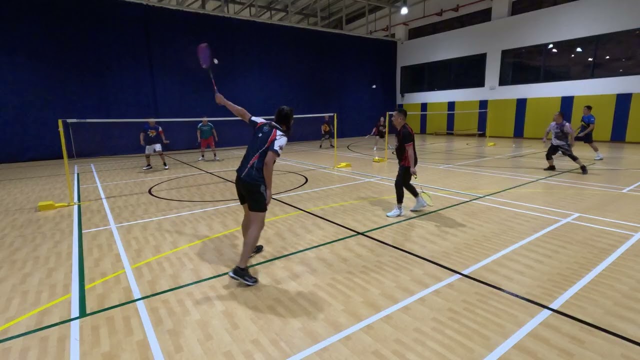 QUEENS | Jhayson/RJ vs. Joseph/Yandrei | Men' Doubles | 24-Feb-2026 @ Queens Int'l. School, Qatar