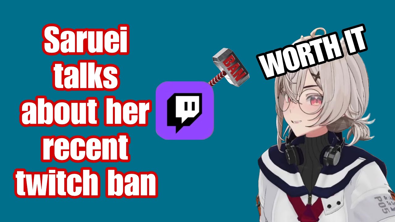 Saruei talks about her recent Twitch ban for humping an NPC