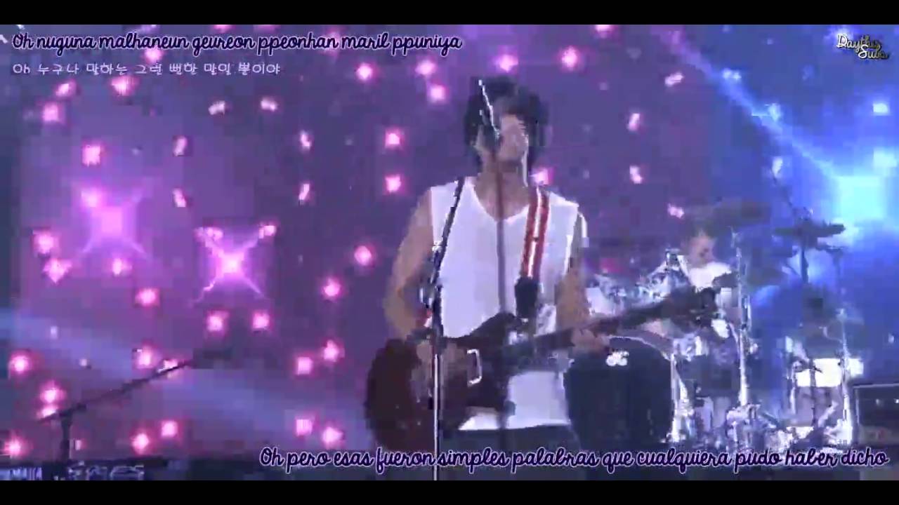 CNBLUE - I'm Sorry [LIVE] [Roman + Hangul + Sub Español]