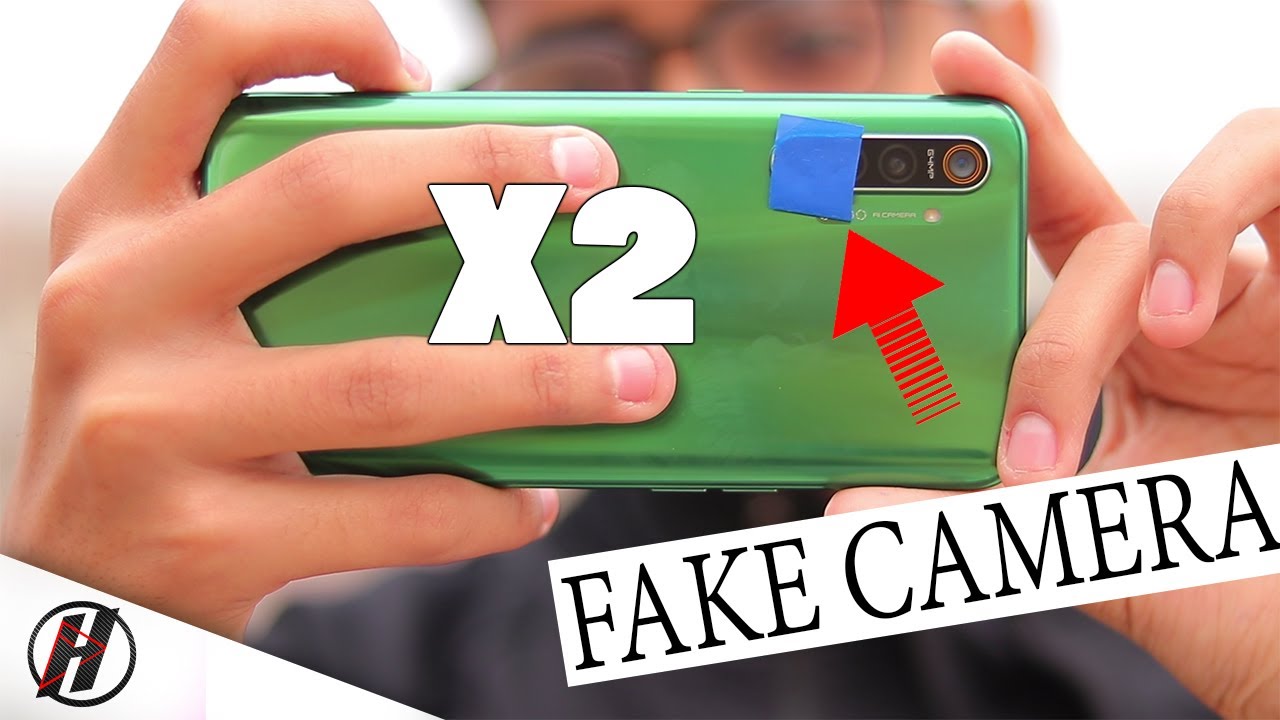 Realme X2 fake camera sensors 100% proof !!