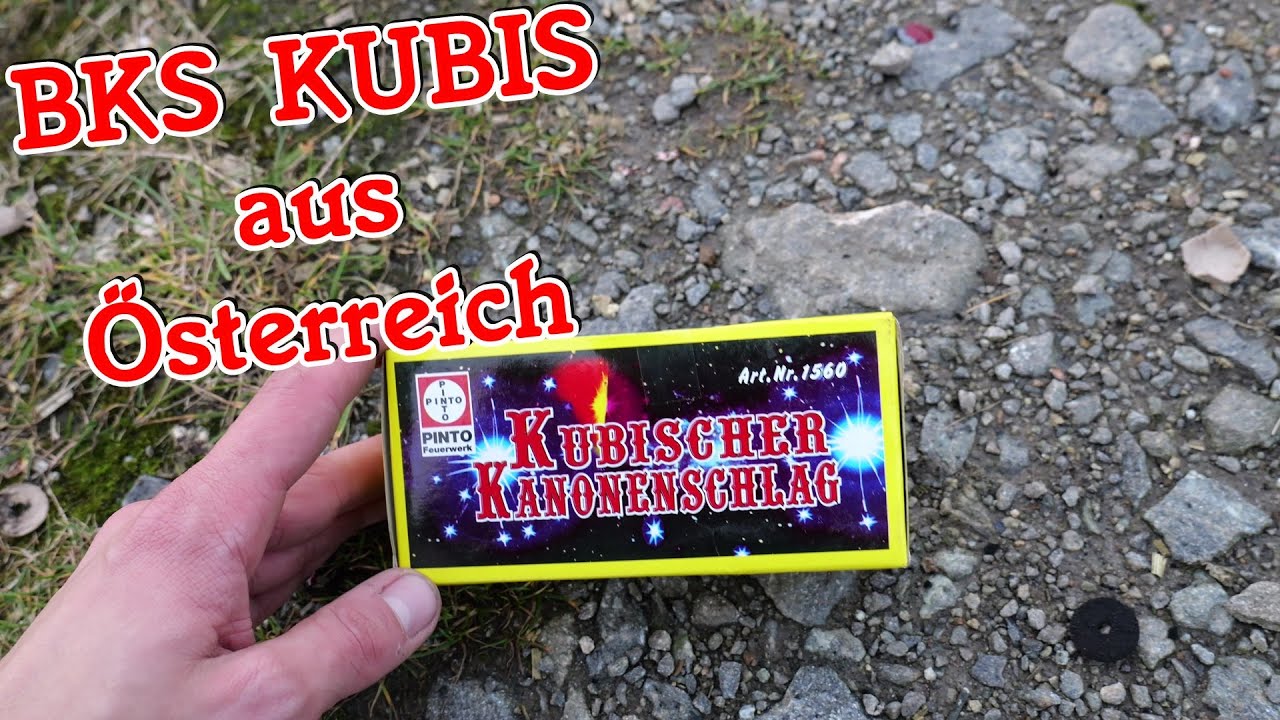 Pinto Kubischer Kanonenschlag I BKS I extrem sauber Verarbeitet I PyroMan