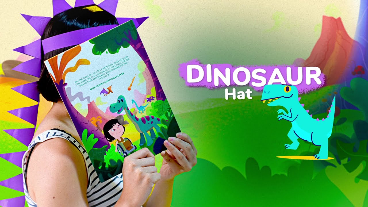 DIY Dinosaur Hat 🦖