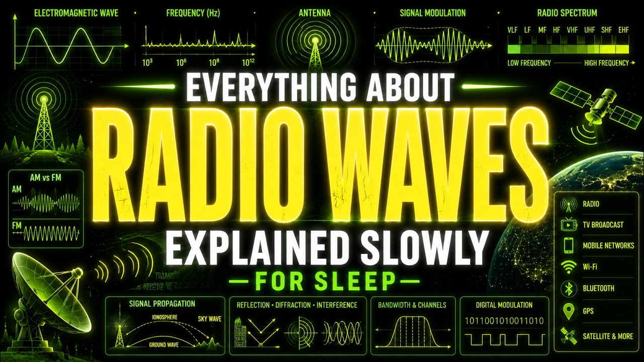 Everything About Radio Waves Explained Slowly (For Sleep)