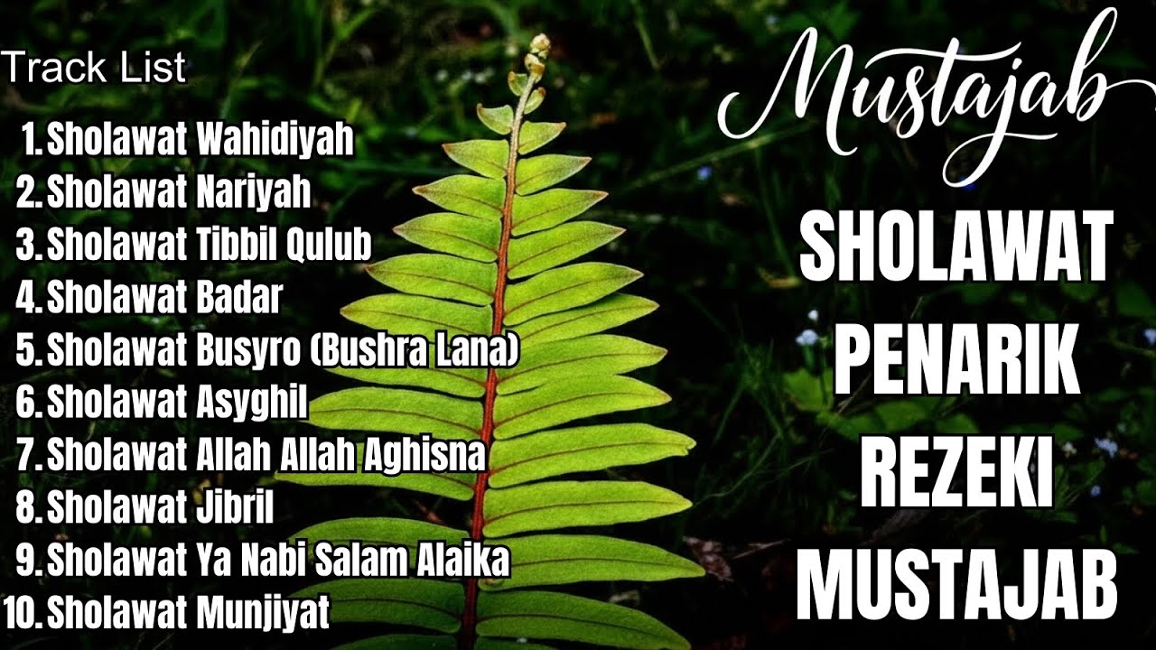 Kumpulan Sholawat Nabi Terbaru 2026 | Cocok Untuk Dzikir & Doa
