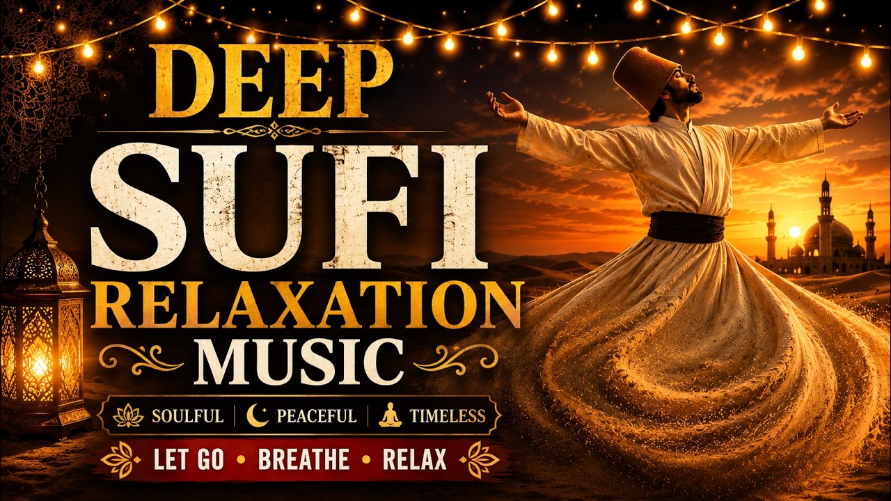 Sufi Desert Meditation | Whirling Dervish of Sand | Deep Relaxation Music