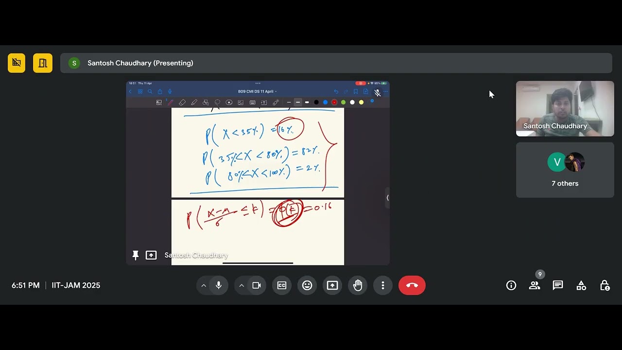 Lecture - 14 : CMI Data Science  ||  2020 PYQ Solution  ||  Mathstats @8810409392