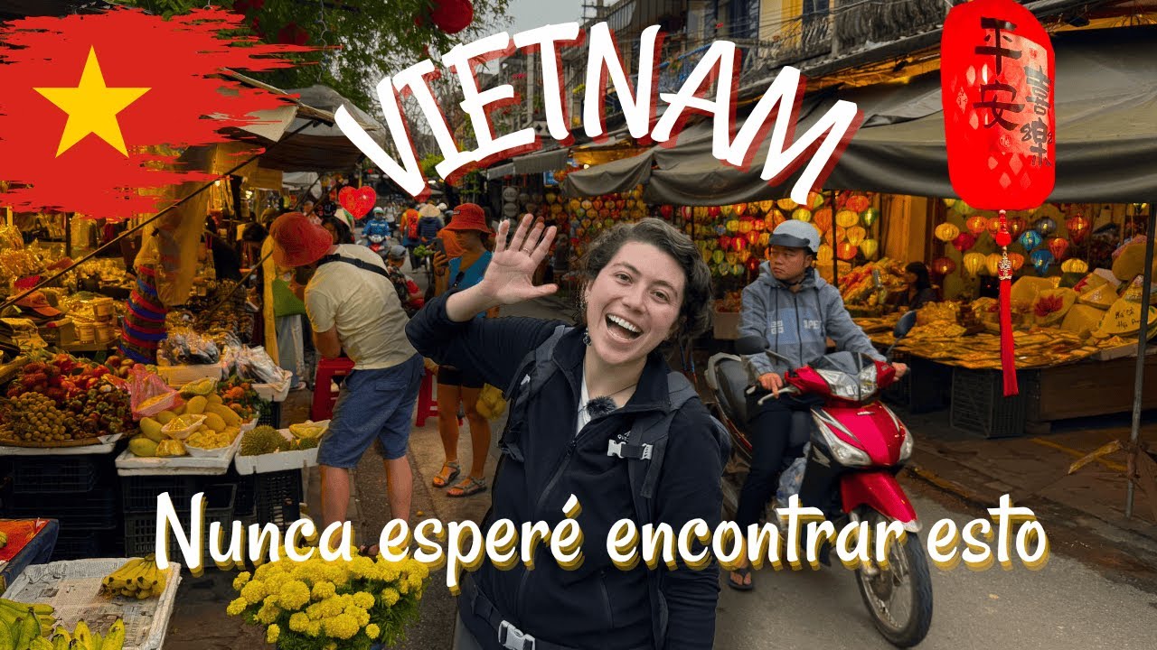 UN MERCADO en VIETNAM tiene todo esto || Hoi An - Vietnam ||
