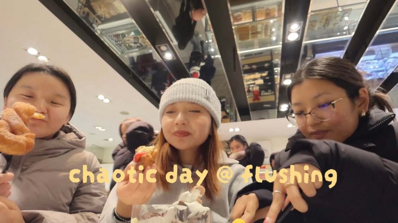 all we did was eat, shop n laugh | tibetan vlogger