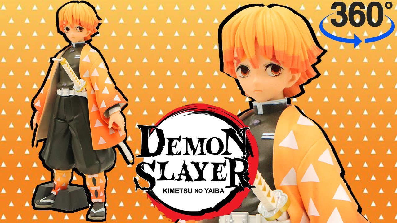 Demon Slayer Zenitsu Agatsuma Grandista Figure 360&deg; View