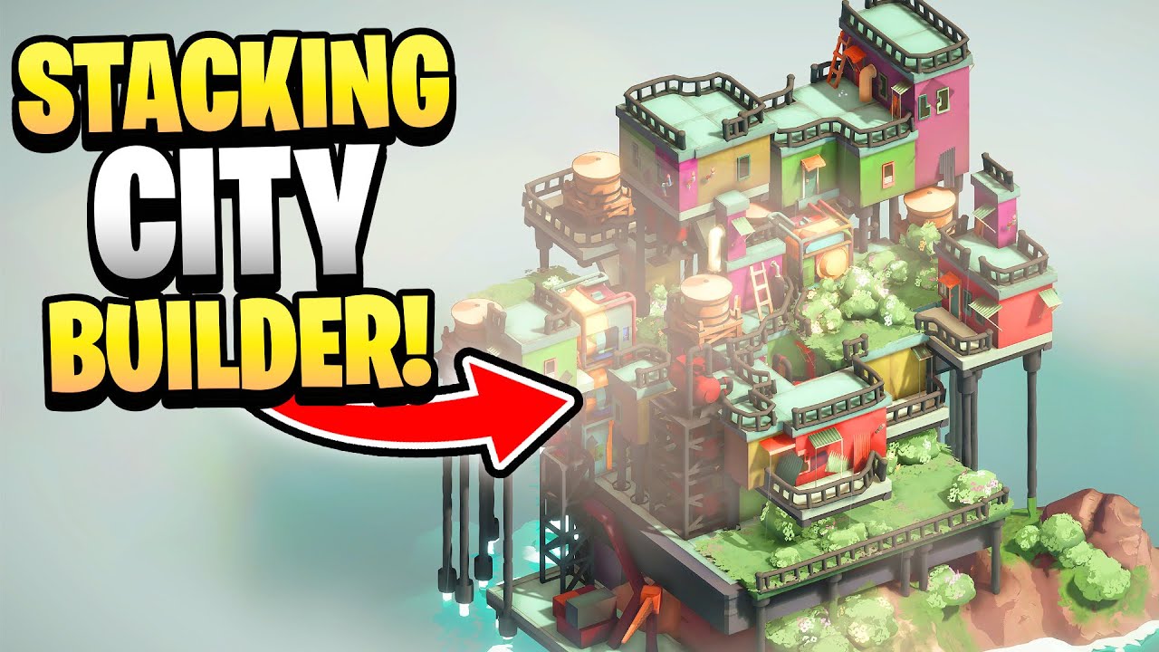 SUPER Satisfying Vertical City Builder!