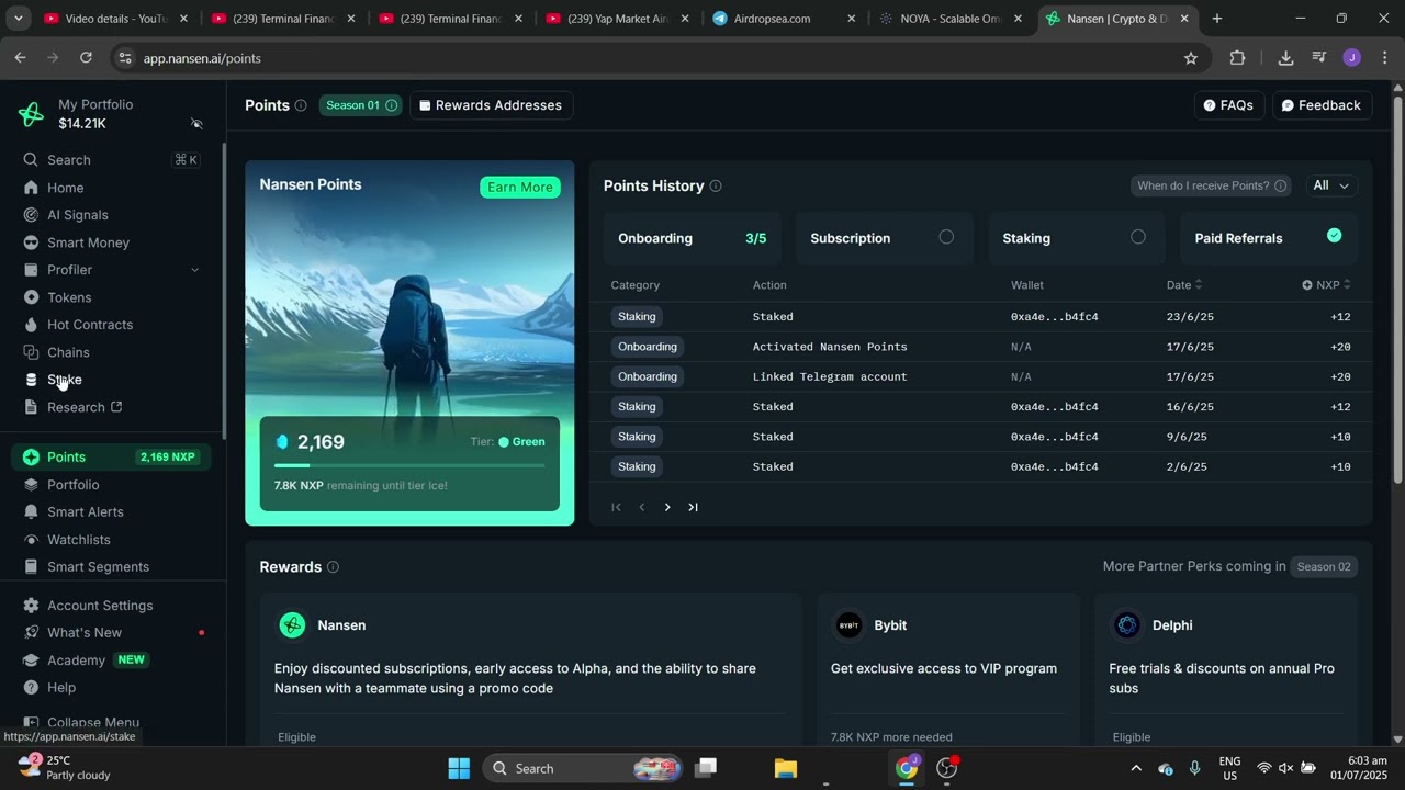 Earning NXP Points On Nansen AI Just Got Easier. Complete Tutorial