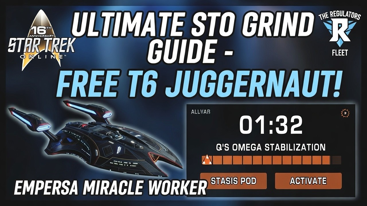 ULTIMATE STO 16th Anniversary Guide FREE Empersa Juggernaut Grind! #StarTrekOnline, #STO,