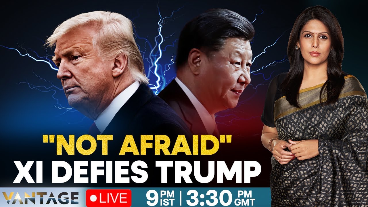 LIVE: China Hits Back at US with 125% Tariffs, Global Markets Stumble | Vantage with Palki Sharma