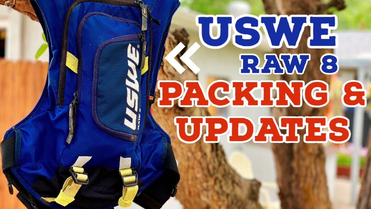 Review UPDATE | USWE Raw 8 Backpack 1 year thoughts & packing the dirt bike pack USWE RAW 8