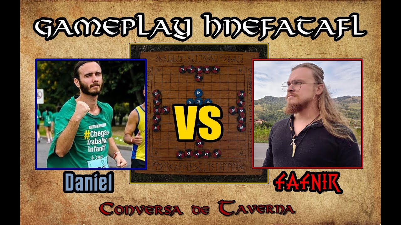 Hnefatafl Gameplay #01- VS Daniel