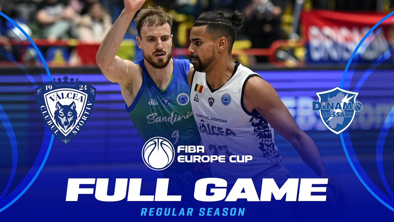 CS Valcea 1924 v  Dinamo BDS Sassari | Full Basketball Game | FIBA Europe Cup 2025-26