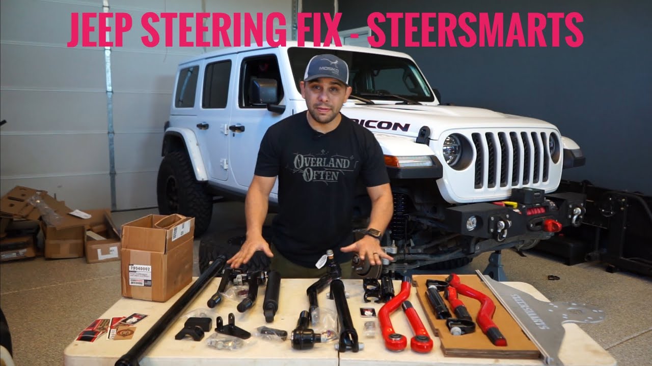 Jeep Steering Fix and Install From Steersmarts