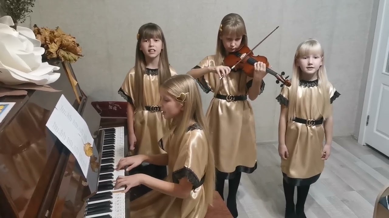 Ты велик в своём творении! Христианские песни. Семья Тихан.