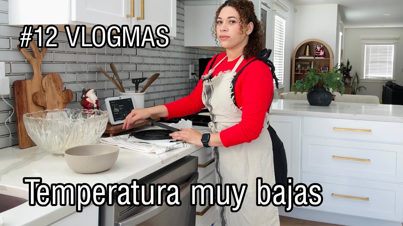 VLOGS HOGAR 🏠 VIDA HOGARE&Ntilde;A -3 GRADOS #navidad vlogmas2025 #yencihogar 