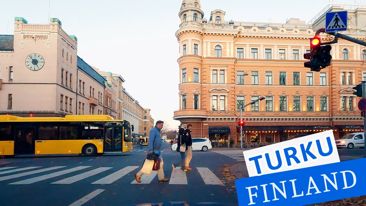 Autumn Driving in Turku, Finland - Oktober 2024 [4K]