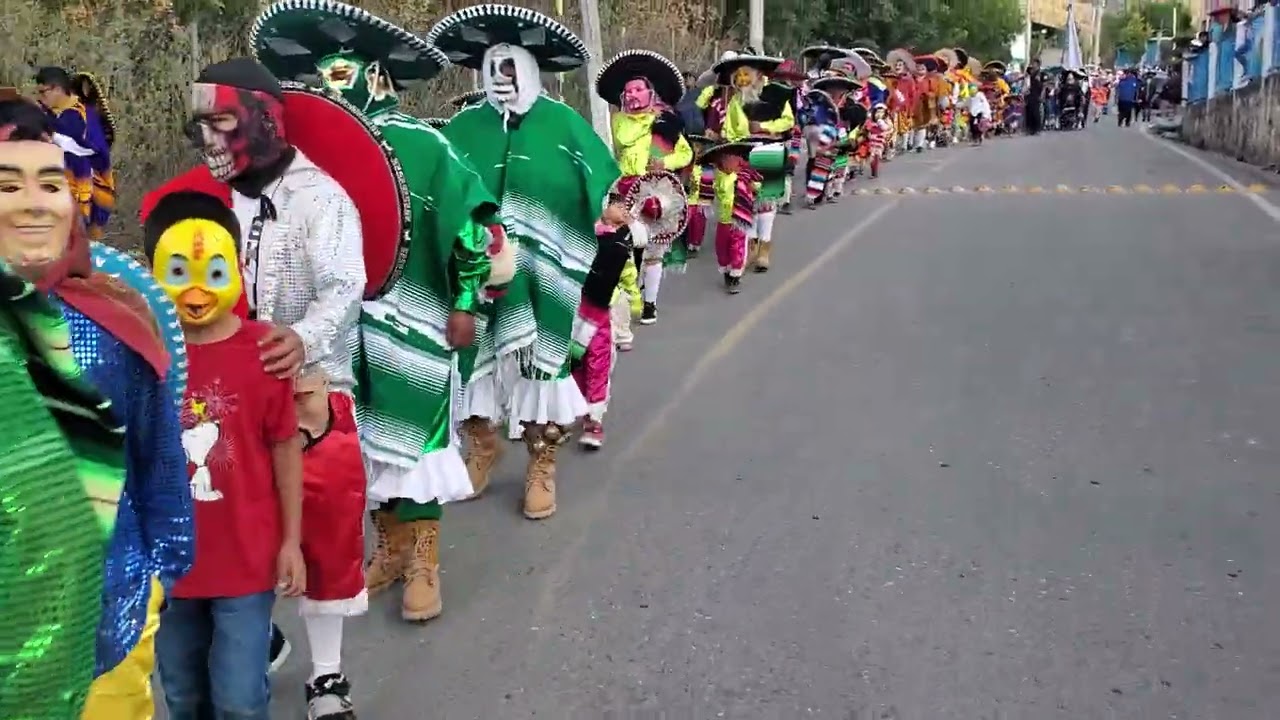 Impactante el gran carnaval de Santo Tomas Ocotepec 2025 Asi Llegaron