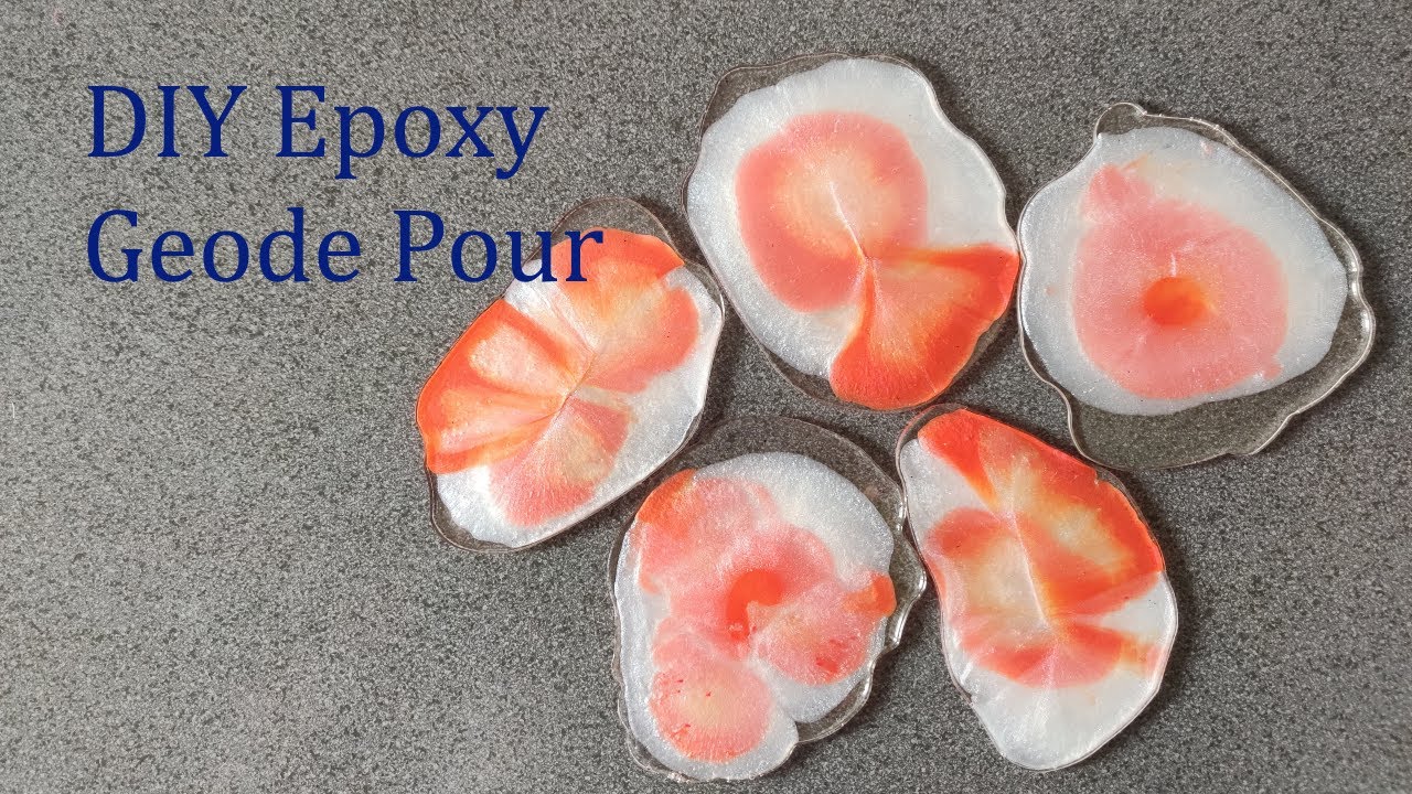 DIY Epoxy Geode Pour