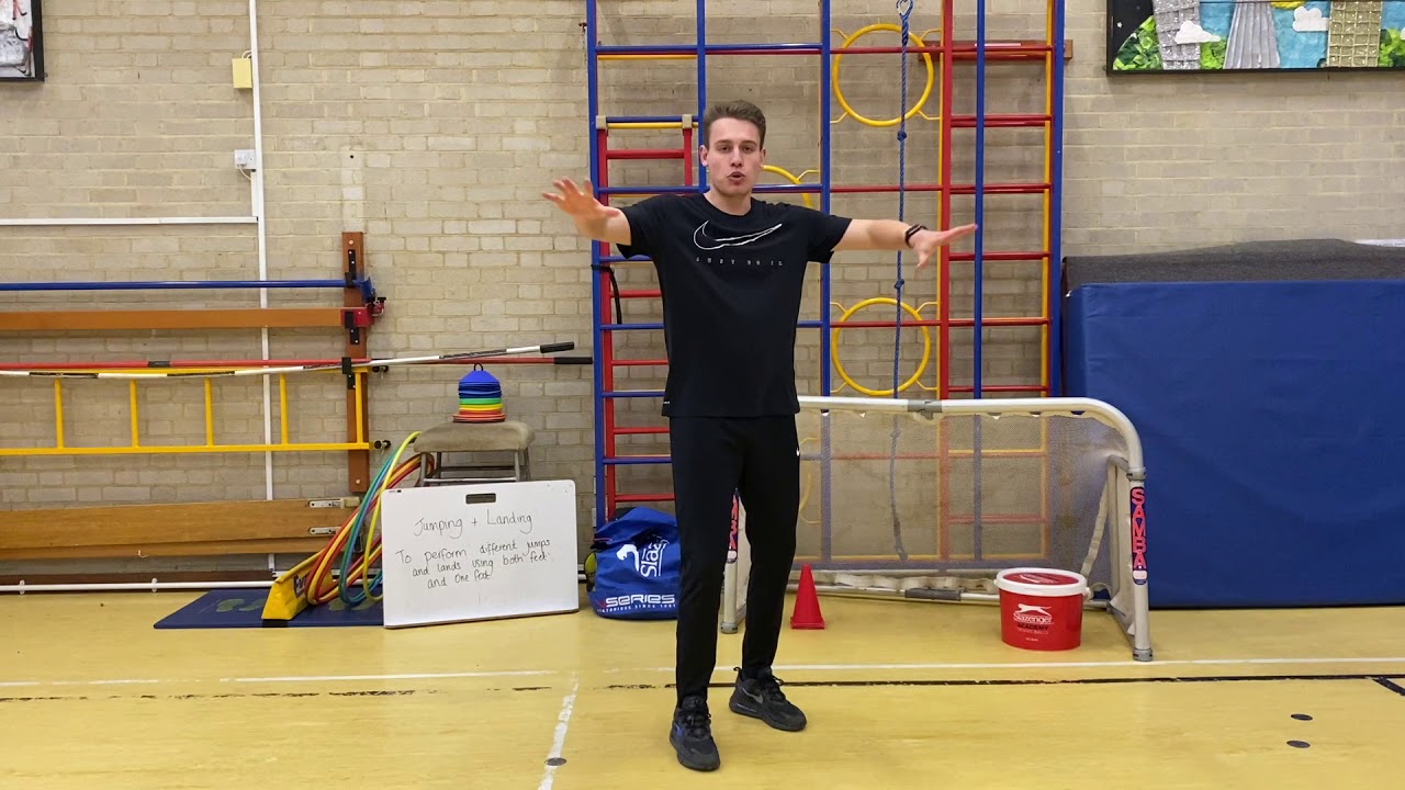 PE At Home | Year 2 | Jumping and Landing Lesson