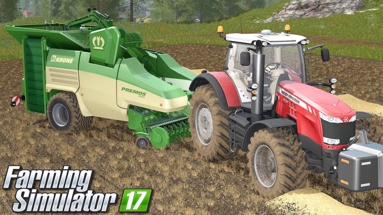 Produkcja pelletu - Farming Simulator 17 | [STRAW HARVEST #1]