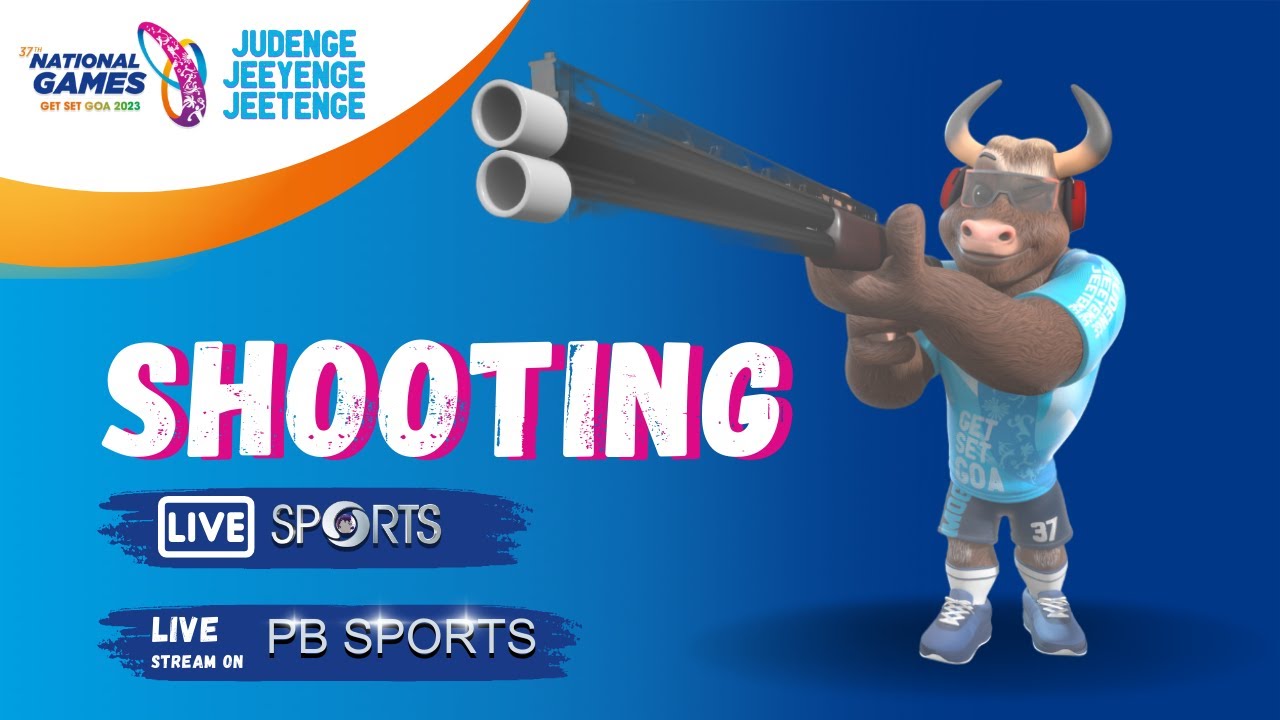 Shooting - Men's 10m Air Pistol FINAL, 37th National Games Goa 2023 | DD Sports