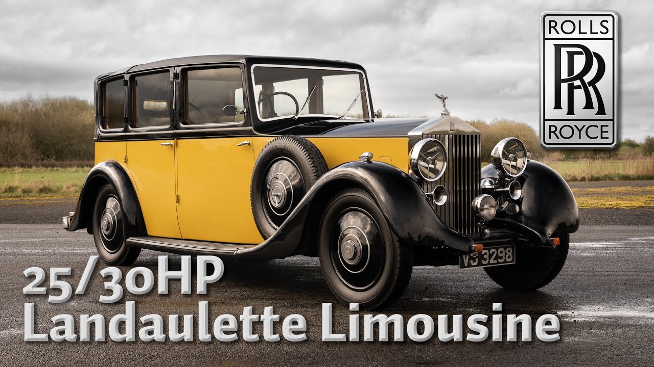 1936 Rolls Royce 25 30HP Landaulette Limousine