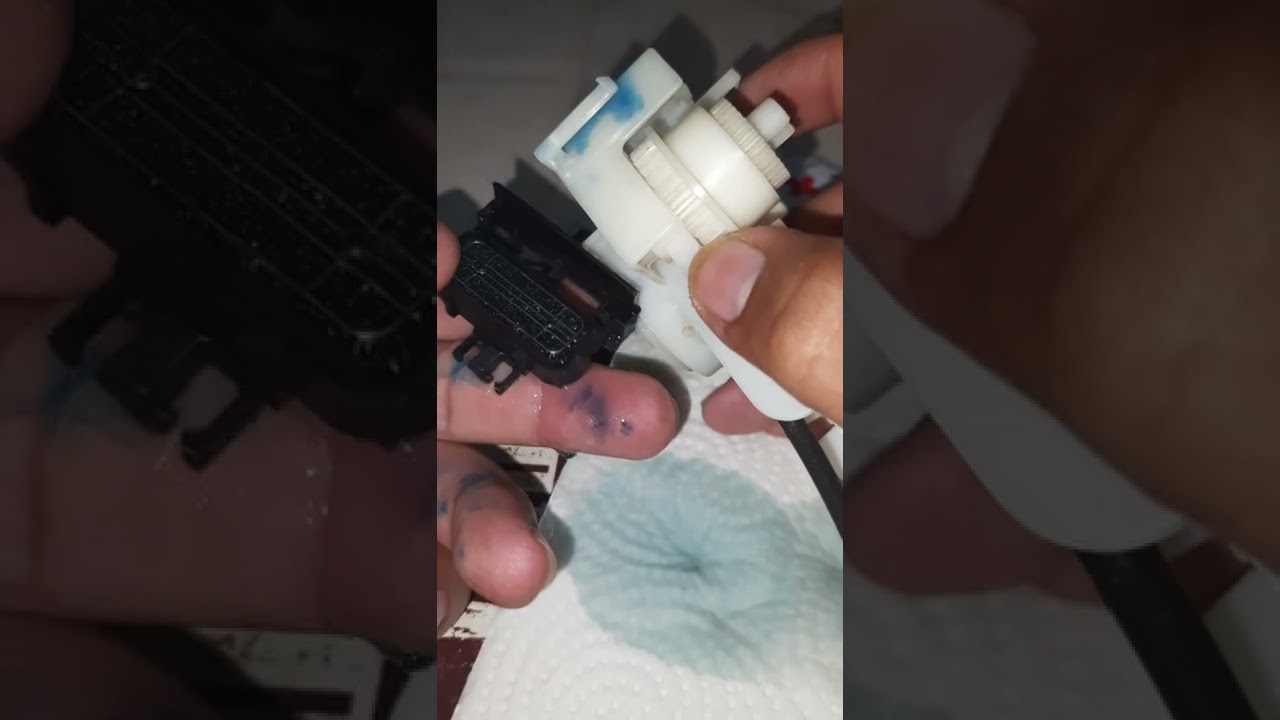 Bomba de Vacío armado y desarmado, como saber ya que esta mal funcionando. Epson Ecotank Gracias.