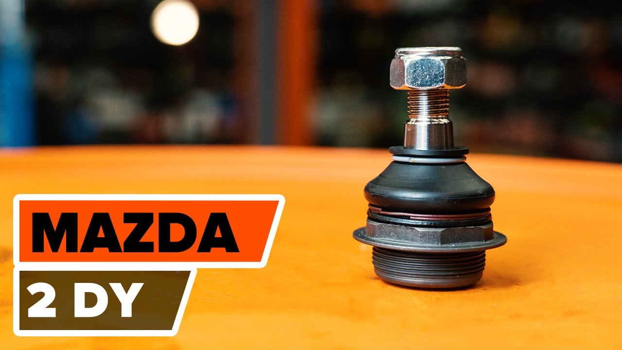 How to change ball joints on MAZDA 2 DY TUTORIAL | AUTODOC