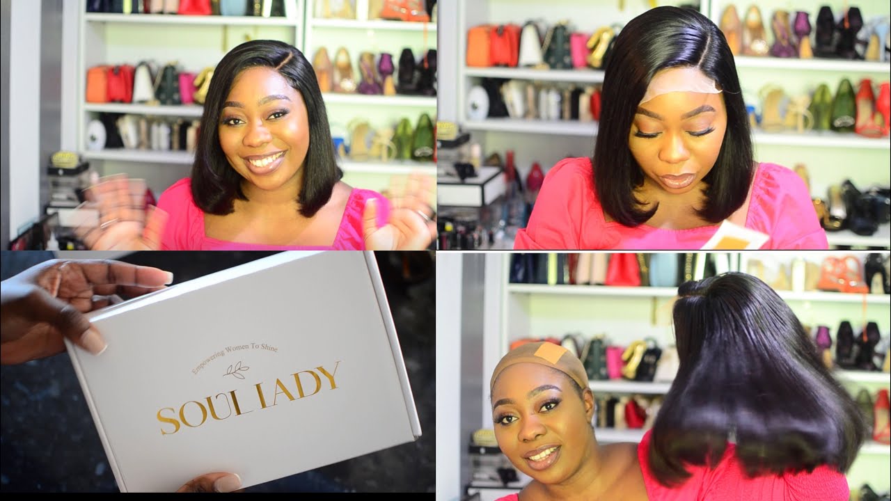 Easy and classy short bob ft. Soul lady wigs | Tosin alabi