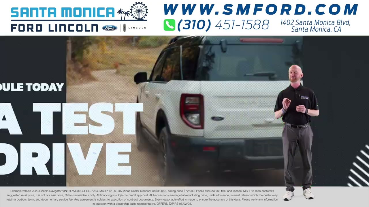 Santa Monica Ford Lincoln biggest Demo Sale