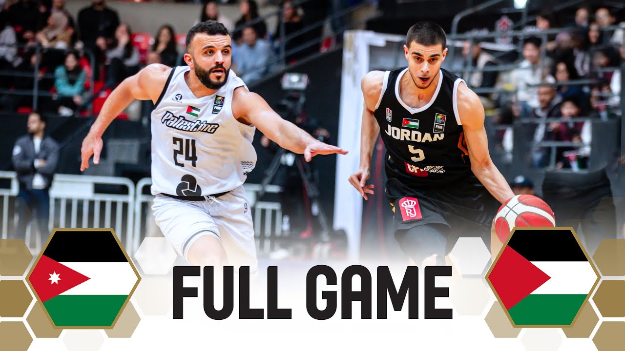 Jordan v Palestine | Full Basketball Game | FIBA Asia Cup 2025 Qualifiers