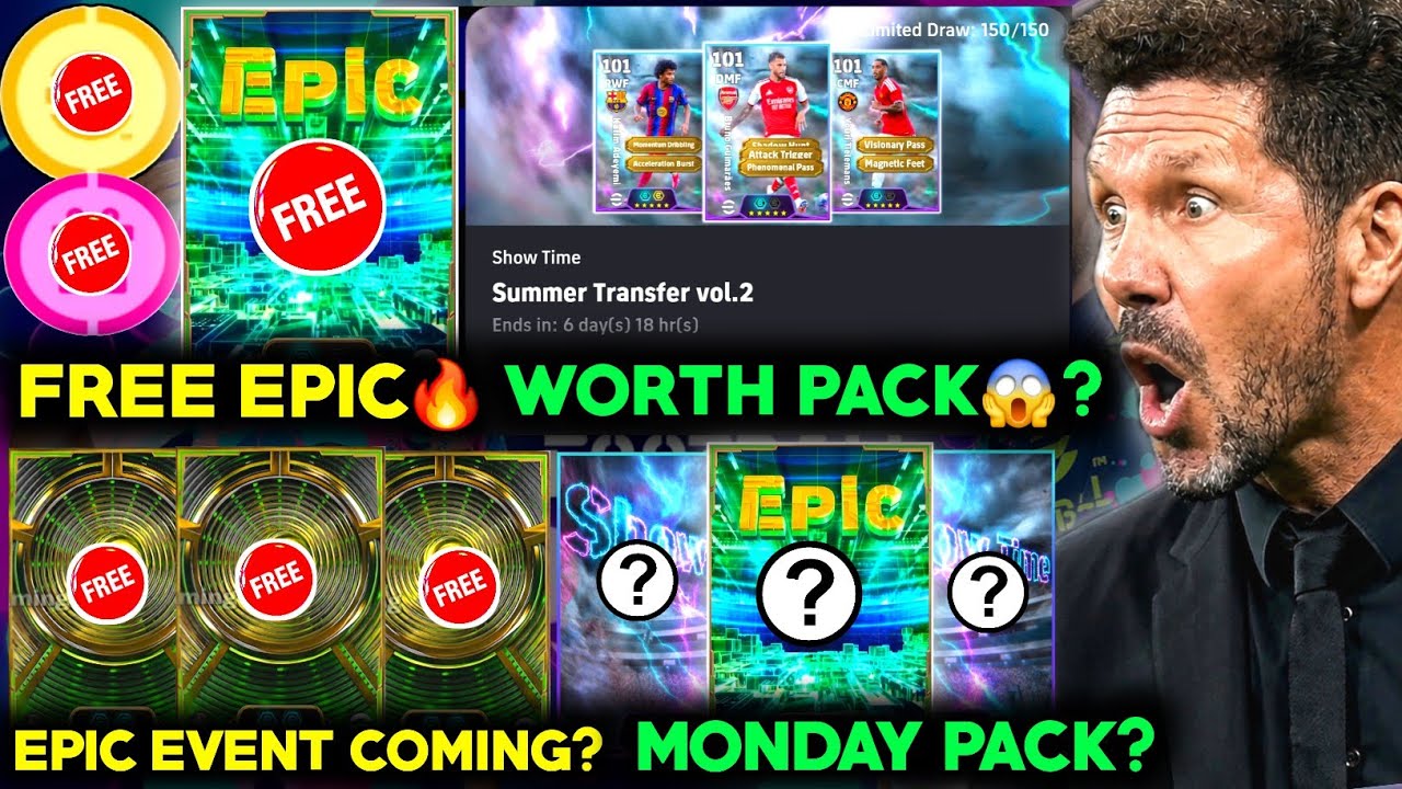 Free Epic + Free Coins 🔥 | Monday Pack? Is a Free Epic Event Coming? | Don't Miss These Players |...